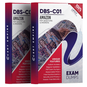 AMAZON DBS-C01 PDF Exam Questions 2025