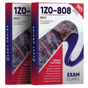 Oracle 1z0-808 Exam Questions 2025