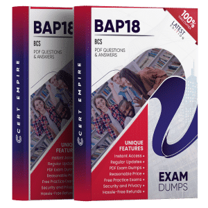 BCS BAP18 Exam Question 2025