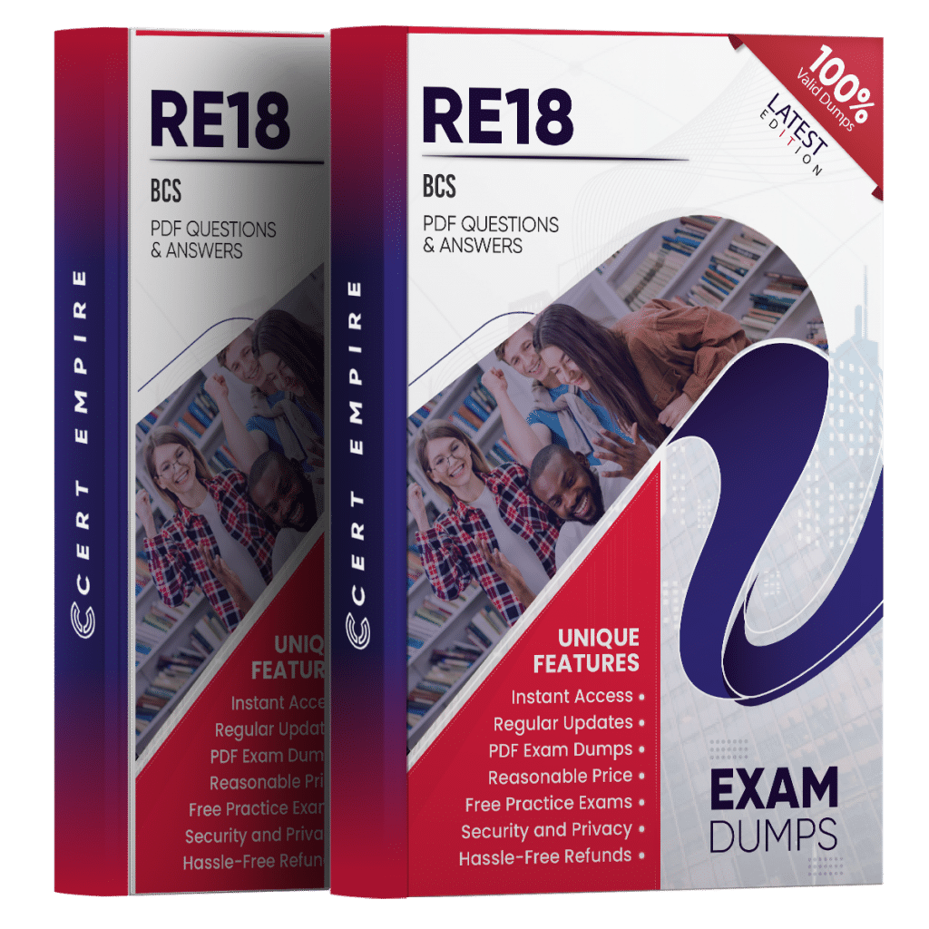 BCS RE18 Real Exam Questions [July 2026 Update]s