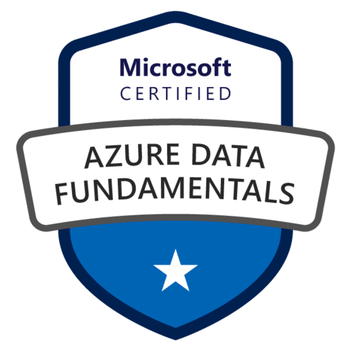 Cert empire home Microsoft Azure Data Fundamentals Certification Logo