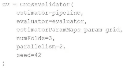 databricks certified machine learning associate exam demo question
