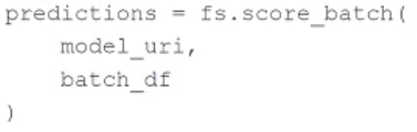 databricks certified machine learning associate exam demo question