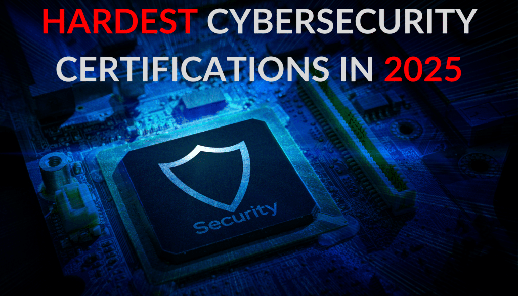 hardest cybersecurity certifications