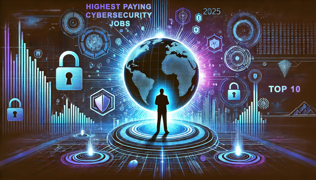 top 10 highest paying cybersecurity jobs in 2025