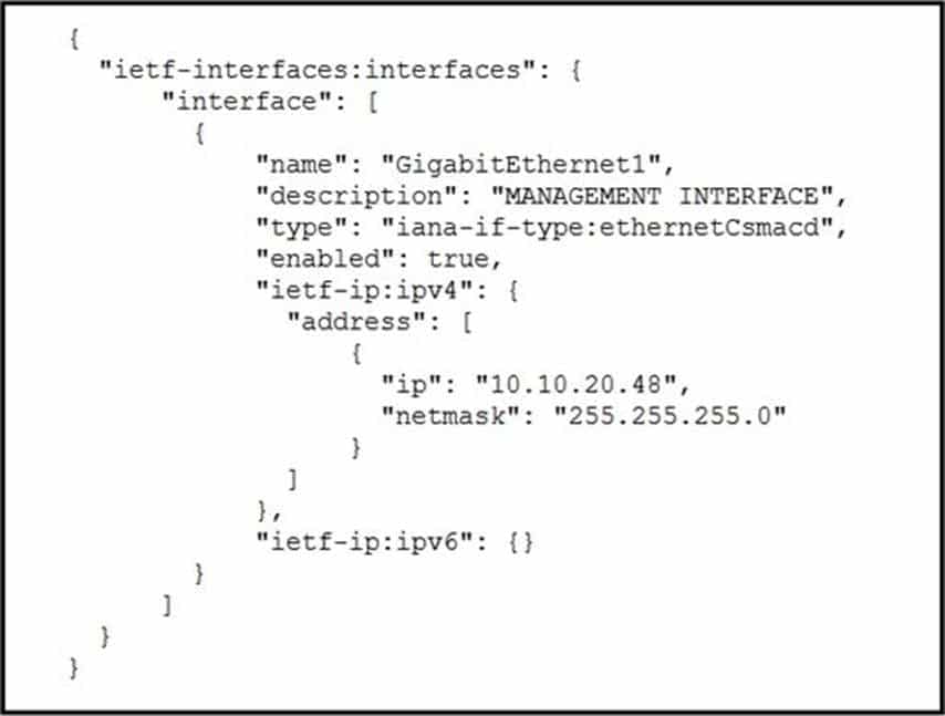 cisco 300-435 exam demo question