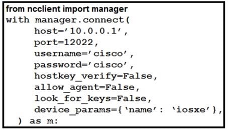 cisco 300-435 exam demo question