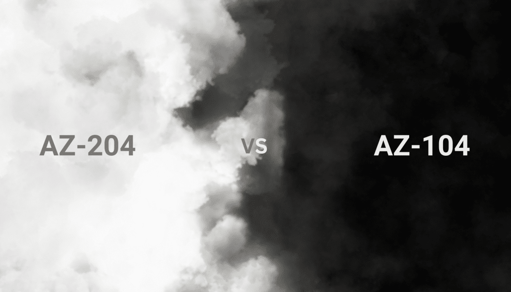 az-204 vs az-104 comparison