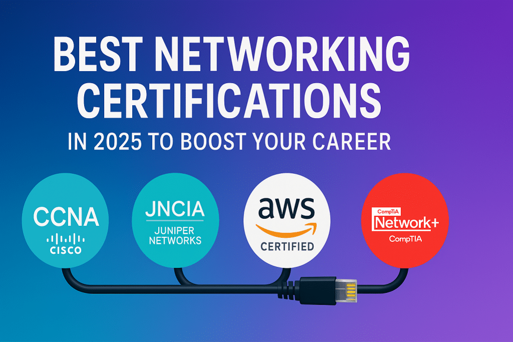 Best networking certifications in 2025