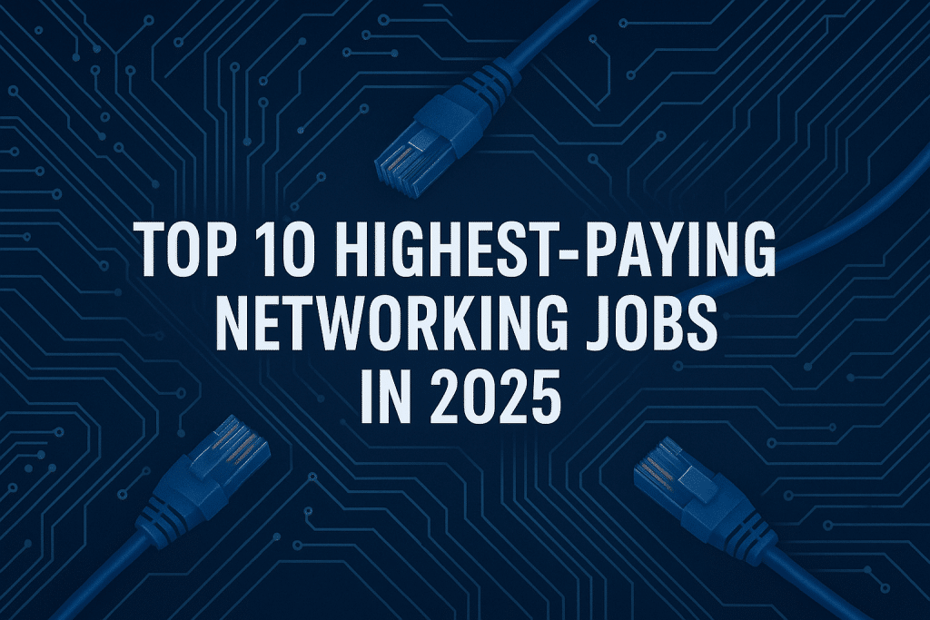 highest-paying networking jobs in 2025
