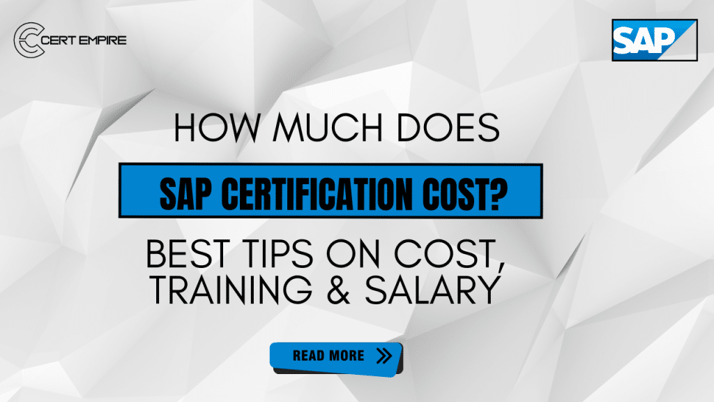 SAP Certification Cost