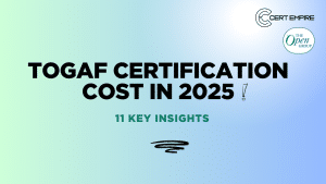 TOGAF Certification Cost