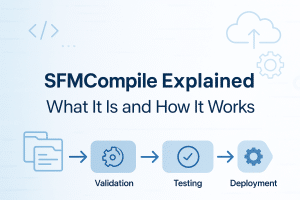 SFMCompile workflow diagram