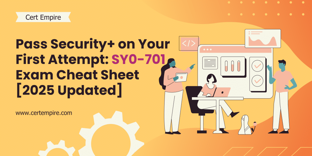 Security+ SY0-701 Cheat Sheet 2025