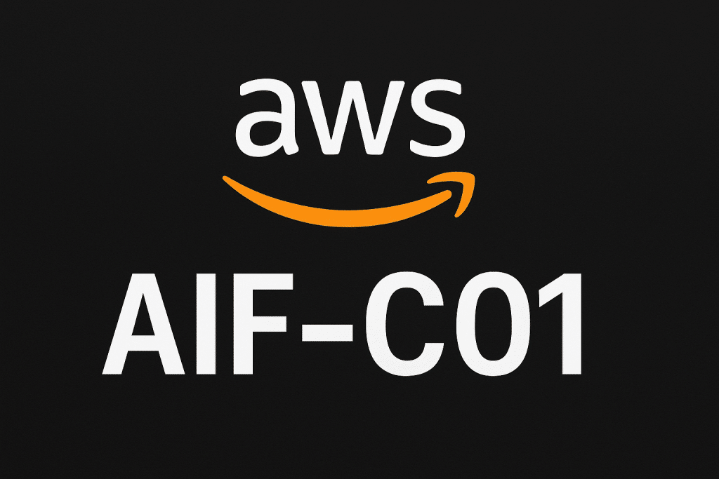 Current Image: AIF-C01