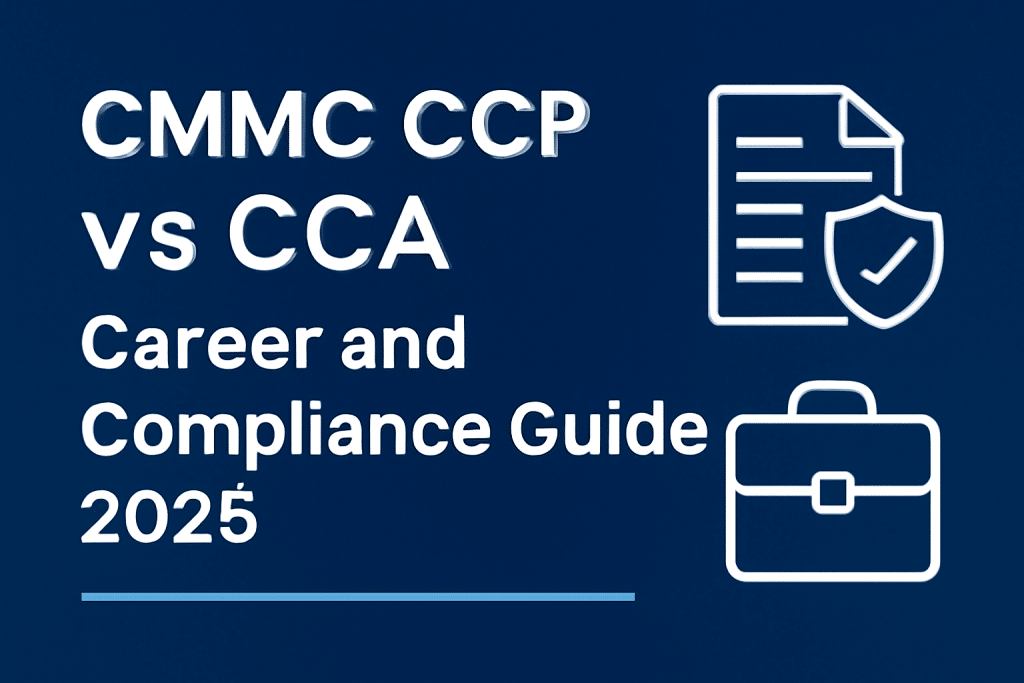CMMC CCP vs CMMC CCA