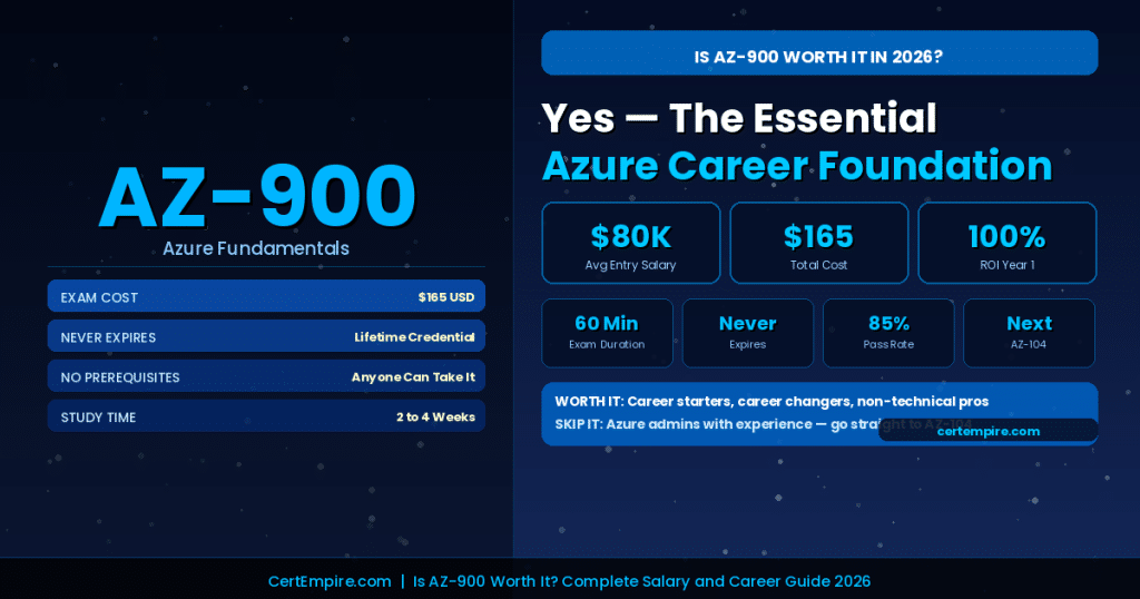 Is AZ-900 Worth It in 2026? Honest Salary and Career Analysis