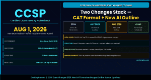 CCSP Exam Changes 2026