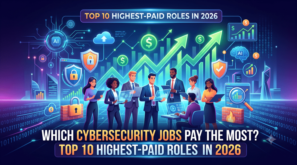 Which Cybersecurity Jobs Pay the Most? Top 10 Highest-Paid Roles in 2026 (Salaries Included)