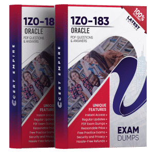 Oracle 1Z0-183 Real Exam Dumps [August 2026 Update]